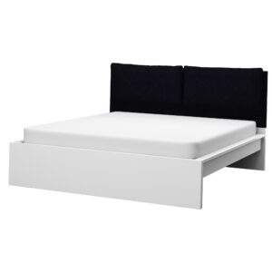 MALM 140cm lit housse