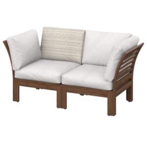 APPLARO/Duvholmen Housse de coussin arrière