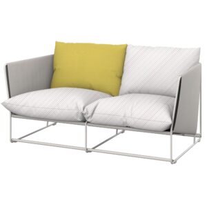 HAVSTEN Housse de coussin arrière