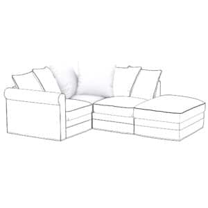 GRONLID housse pour élément d’angle