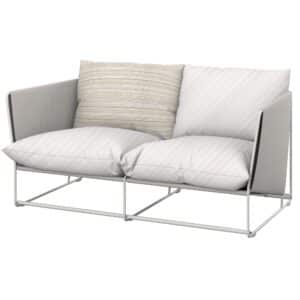 HAVSTEN Housse de coussin arrière