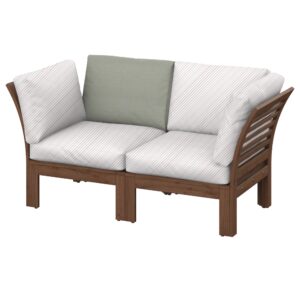 APPLARO/Duvholmen Housse de coussin arrière