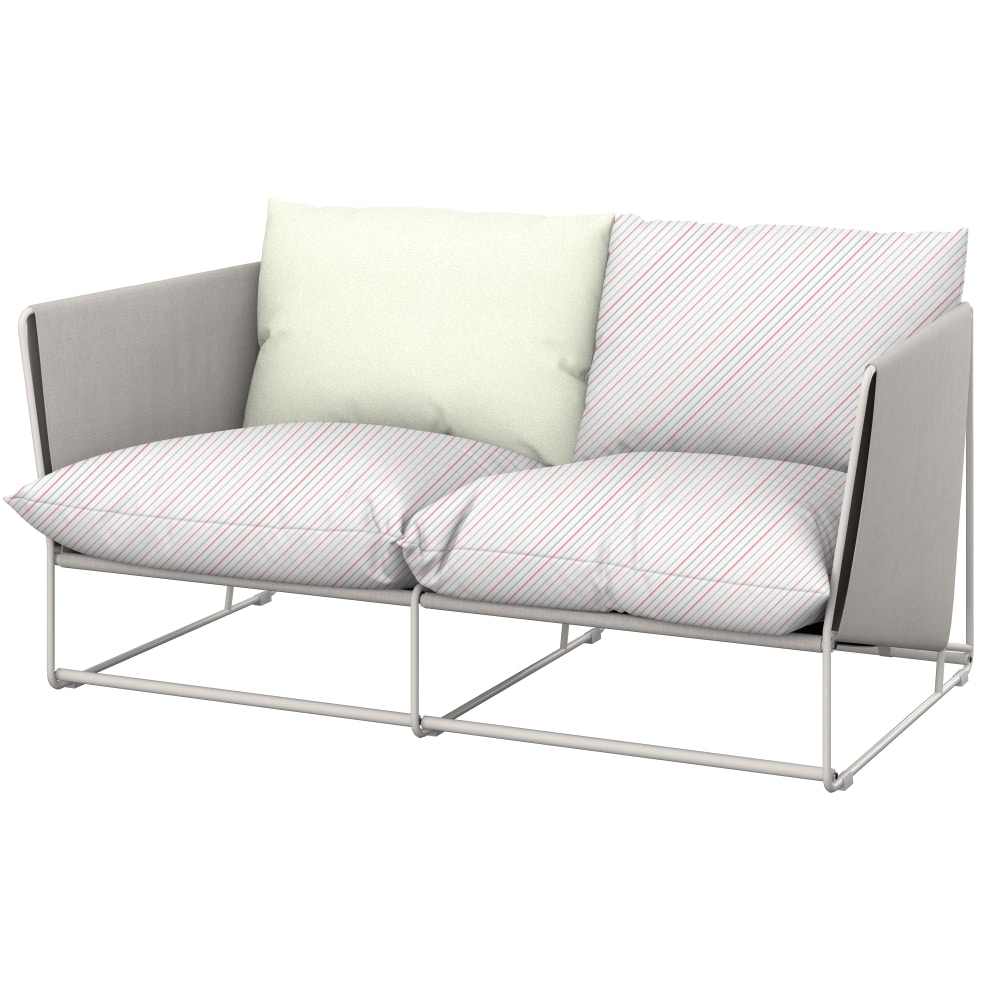 HAVSTEN Housse de coussin arrière