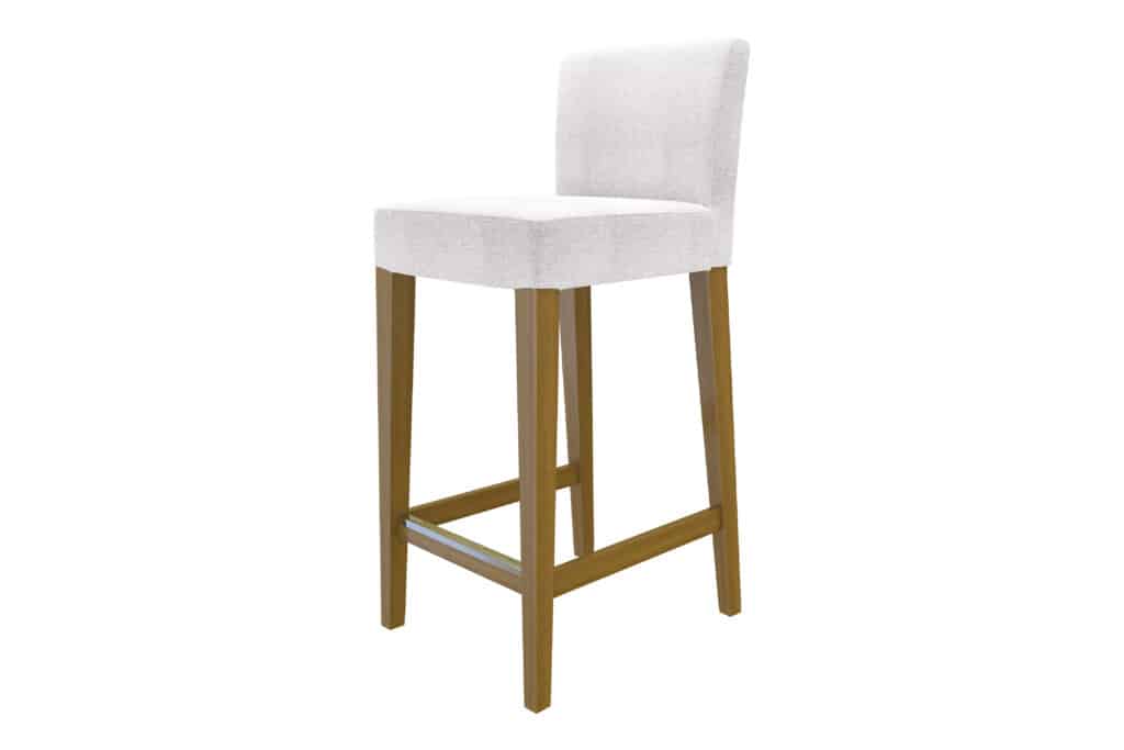 HENRIKSDAL housse pour tabouret bar avec dossier