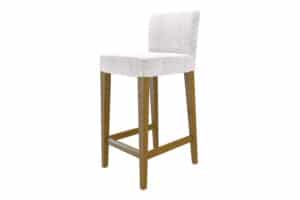 HENRIKSDAL housse pour tabouret bar avec dossier