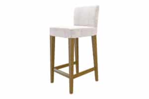 HENRIKSDAL housse pour tabouret bar avec dossier
